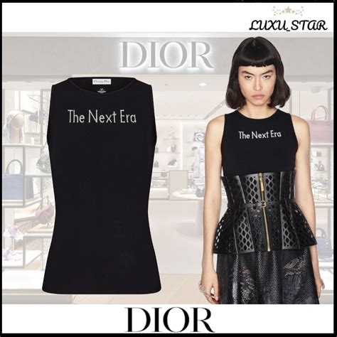 christian dior atelier tank top|dior button down blouses.